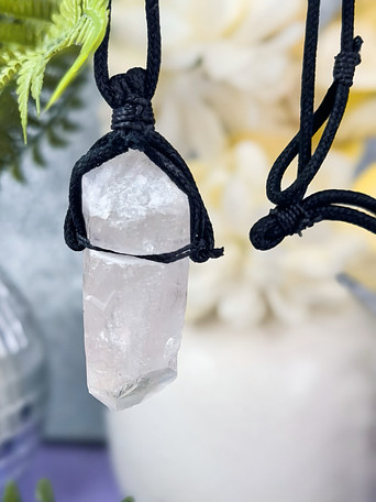Clear Quartz Necklace To Amplify Your Energy & Elevate Your Intentions