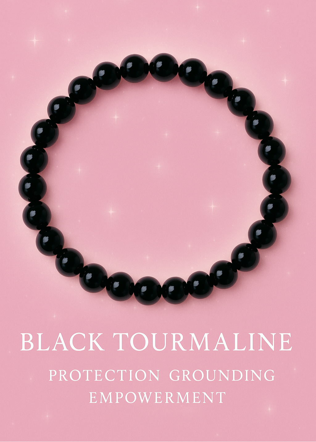 Black Tourmaline Bracelet To Protection & Ground Your Energy