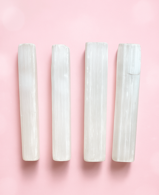 Selenite Wand To Cleanse, Charge & Elevate Your Energy