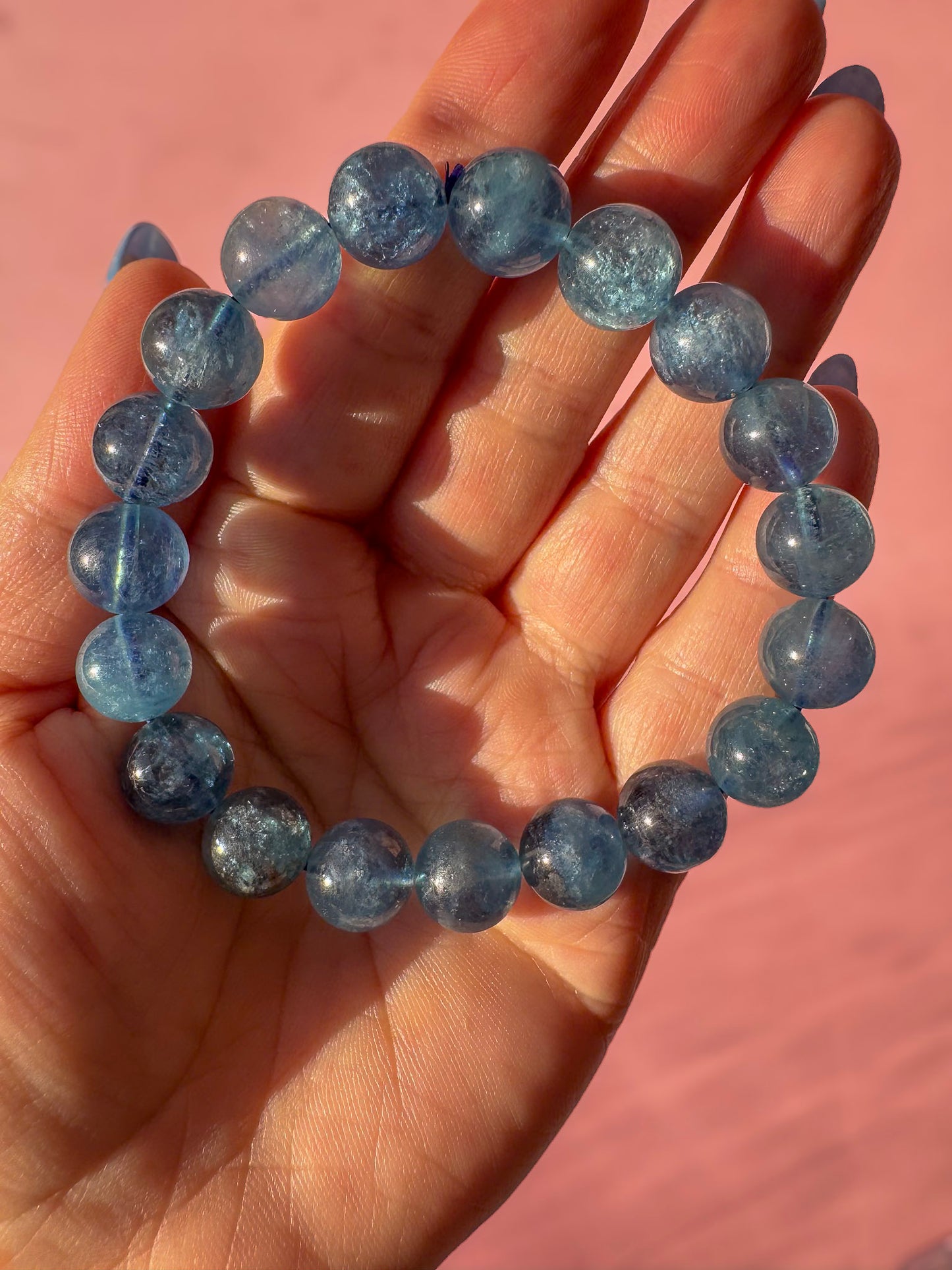 AAA Grade Aquamarine Bracelet for Confidence