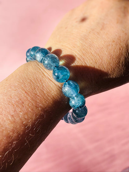 AAA Grade Aquamarine Bracelet for Confidence